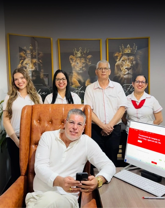 Interior da loja MC By Shopping confortável